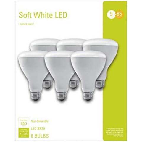 GE Lighting LED Reflector Flood Light, BR30, Soft White, 650 Lumens Cover
