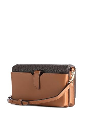 Image of MICHAEL Michael Kors Jet Set Charm Small Phone Crossbody - Purse for Women - Saffiano Leather - Snap Closure