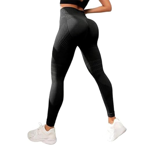 PRGIJ 2026 Ionixlabs Waist 3D Anti Cellulite Leggings for Women Slimming Workout Yoga Pants (Black XX-Large)