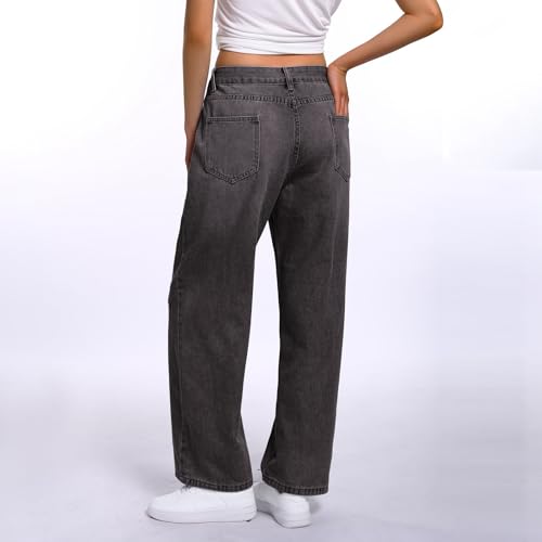 Jean à jambes larges extensible pour éviter les tailles serrées - 3