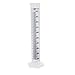 Aexit 1000mL Hex Measuring Tools & Scales Base Graduation Plastic Graduated Measuring Cylinder Cups Blue Line