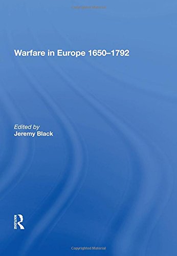 Warfare in Europe 16501792