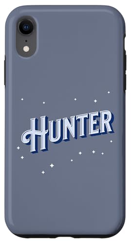 Carcasa para iPhone XR Nombres Hunter personalizados