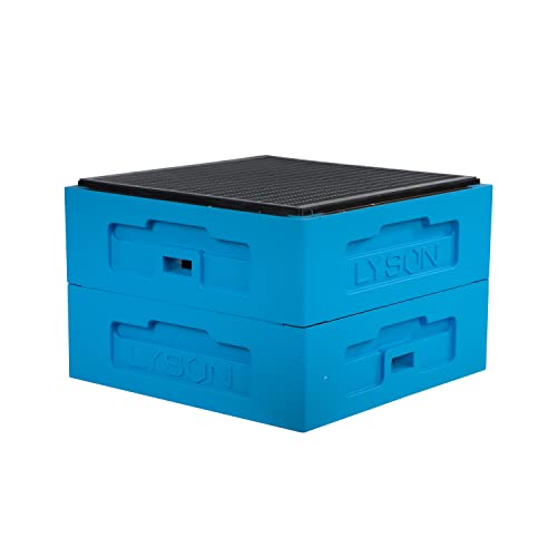 LYSON Absperrgitter Bienen Kunststoff, Plastic, stark, horizontal (10 Stk.) (42 x 42 cm) Trenngitter Königinnengitter, Bienenbeute, Imkereibedarf Bienenzucht Holzbeute Styroporbeuten