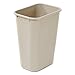 Rubbermaid Wastebasket - 41-1/4 -Quart Capacity - Beige