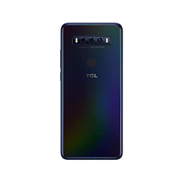 TCL 10 SE Unlocked Android Smartphone, 6.52" V-Notch Display, US Version Cell Phone with 16 MP AI Triple-Camera 4GB + 64GB, 4000mAh Fast Charging Battery, Polar Night (Not Compatible with Verizon)