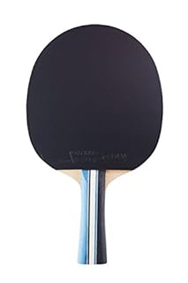 Tibhar Raquette de ping Pong Powercarbon XT - Allround et Offensive avec l'approbation de la compétition ITTF - Bleu
