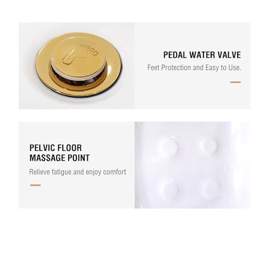 Baño de pies masajeador acrílico 20L con calefacción miniatura 6