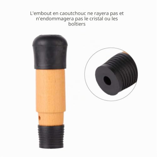 Outil d'ouverture de Montre à Ventouse, ouvre-Montre Pratique et sûr, étanche pour soulever Facilement Le Dos des Montres avec Fond vissé – vue 3