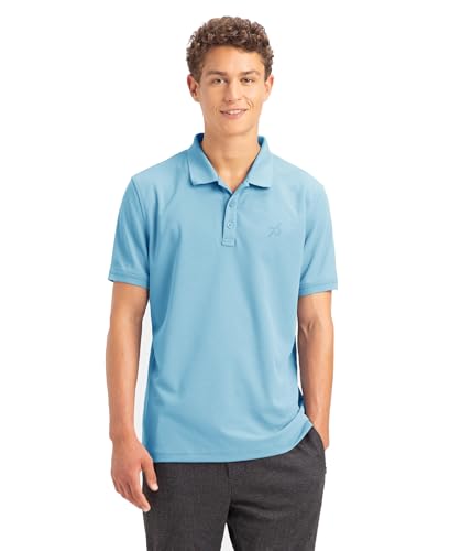 Image of Jockey AM38 Men's Microfiber Fabric Solid Half Sleeve Polo T-Shirt with StayDry & StayFresh Technology