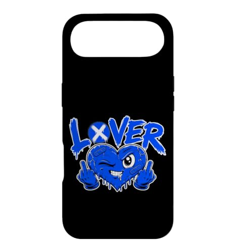 Blue Lover Blue Drip Heart Matching Tee for Men Women �X�}�z�P�[�X iPhone Air �p