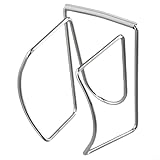 babominimer Für Edelstahl-Tennisball-Taillenclip-Halter für Pickleball und Tennis-Training, Silber