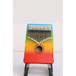 Mini Doigt Kalimba Pouce Piano Kalimba 17 Touches Pouce Piano Acajou Instrument De Musique Mbila Doigt Piano Kit Enfants… – Image 6