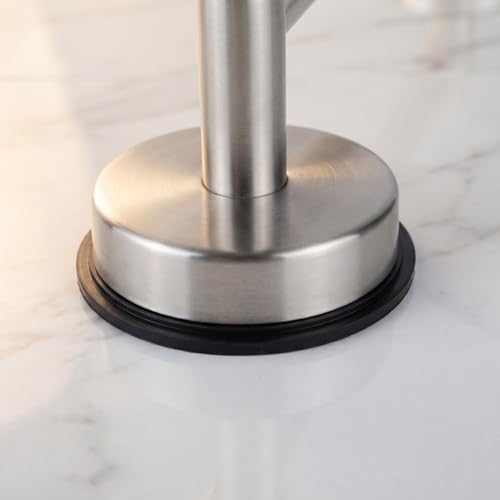 ROMISBABA Adjustable Stainless Steel Suction Towel Bar 11.3-22.17 Inch Telescopic Bathroom Wall Mounted Rack by ROMISBABA - Image 8