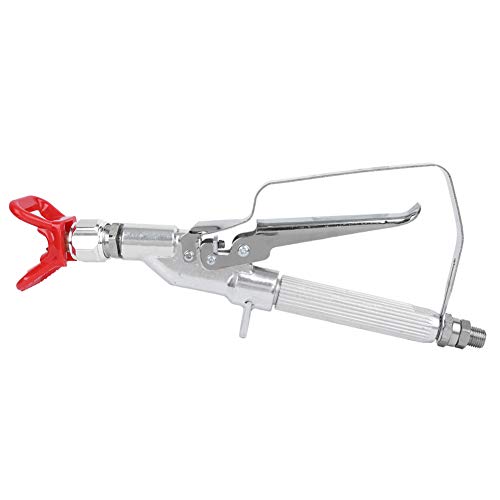 ZAICOLER Pulverizador de Pintura sin Aire, Ergonómico de Alta Presión para Mejoras en el Hogar, Acero Inoxidable, 1/4 Pulgadas, 1 Unidad