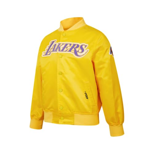 Chaqueta NBA Pro Standard amarilla para el día a día infantil 3