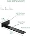 Live Edge Floating Wall Shelves, Teak Wood, Modern Rustic Decor (15