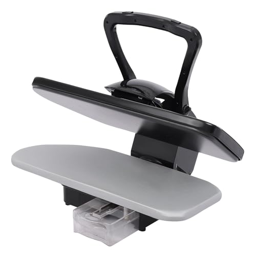 COUCHO Grande Presse à Vapeur de 91 cm, Machine à Repasser Intelligente avec écran Tactile LED, 5 réglages de Tissu, défroisseur Vapeur Professionnel avec Vaporisateur et Plaque de Repassage(Black)