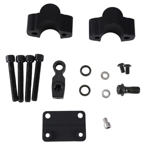 Rehausseur guidon moto MT-07 2021-2023 adaptateur extension aluminium