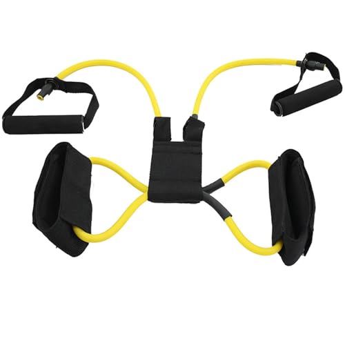 Mwqpgyh Tire hacia arriba de la cuerda para hacer ejercicio,Tensión Cuerda Fitness Equipo Elástico Tirón Cuerda Extractor Banda de Resistencia | Ejercicio Pull Band Cómodo para entrenamientos de boxeo