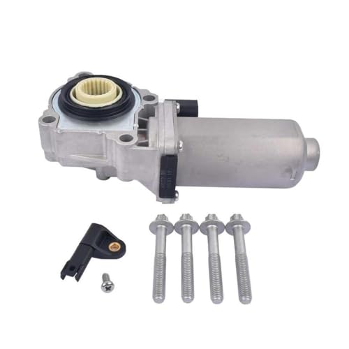 Transfer Case Shift Actuator and Bolts Compatible with X3 E83 and X5 E53 3.0si and 4.8i Models Fits Part Numbers 27107566296 and 27107566250 Compatible with ATC400 ATC500 and ATC700 Transfer Cases