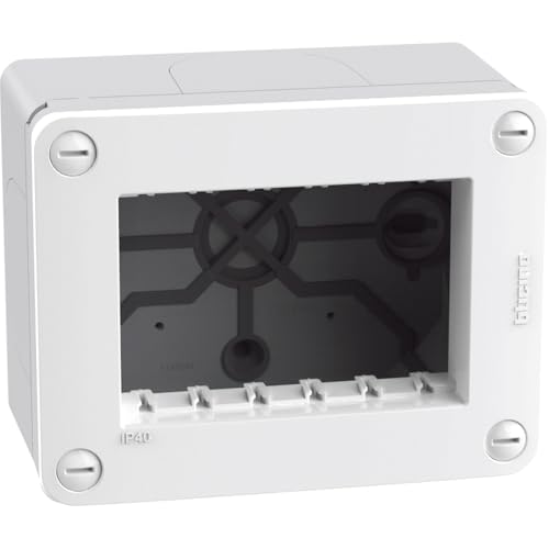 BTICINO IDROGO Soluzioni per l'installazione S28403WF Scatola IP40 3 moduli - bianco