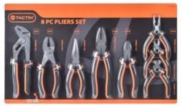 Tactix 8-Piece Pliers Set