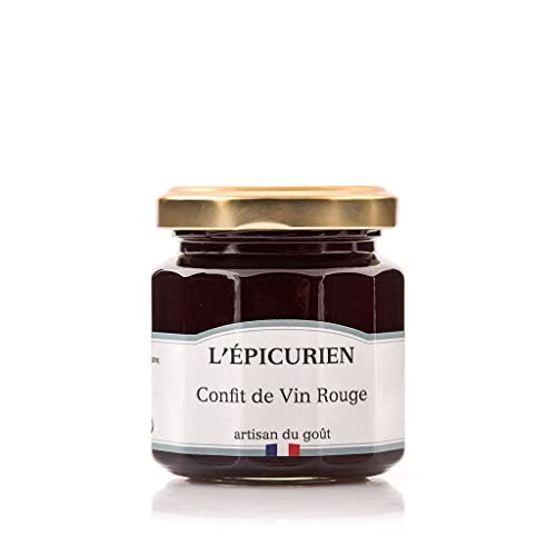 Confit de Vin Rouge, Rotweinconfit, Rotweinweingelee aus Frankreich, 125g Cover