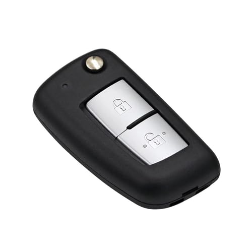 Carcasa de llave de coche Nissan Qashqai J11 cubierta de 2 botones recambio funda mando 2014 2017