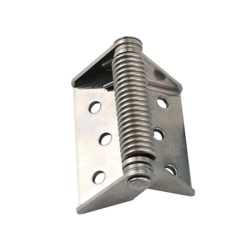 Charnière à ressort fermeture automatique acier inoxydable 83mm pour ferrure de porte - 2