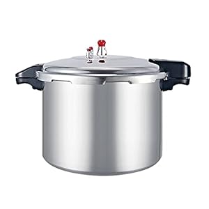 Large Capacity Pressure Cooker Thickened Explosion-proof Stress Pot,Multi-function Large Pot Induction Cooker, Gas Stove Suitable for Hotels,Restaurants (Size : 30L)