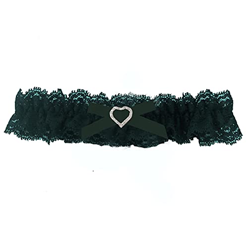 Image of Blue Garters for Bride Wedding Garter Set for Bride Bridal Garter Leg Thigh Blue