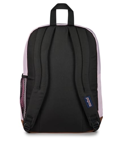 Image of JanSport Cool Backpack with 15-inch Laptop Sleeve, Large Computer Bag Rucksack with 2 Compartments, Ergonomic Straps, Pink Ice
