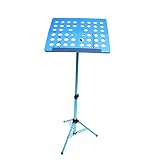 LSXUE Portátil de música metálica portátil Instrumentos musicales plegables Piano Violín guitarra Hoja de guitarra Piezas de guitarra Accesorios (Color : Blue)