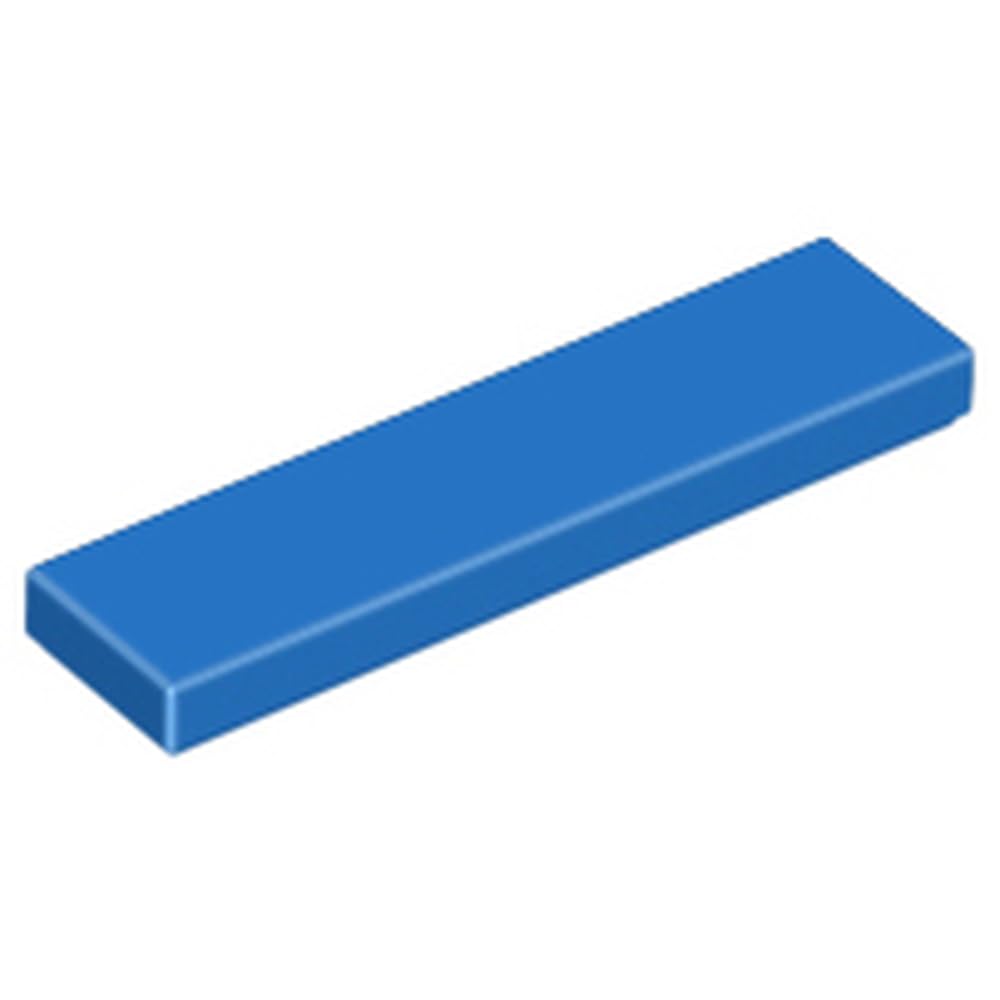 LEGO Part Tile 1 x 4, Part 2431, Part 2431, Choose Your Colour (Blue, 100, Bricks)