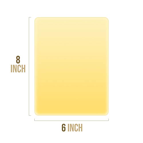 ITATOO Practice Skins 10pcs Double Sizes Blank Tattoo Practice Skin for Practice - Thumbnail 5