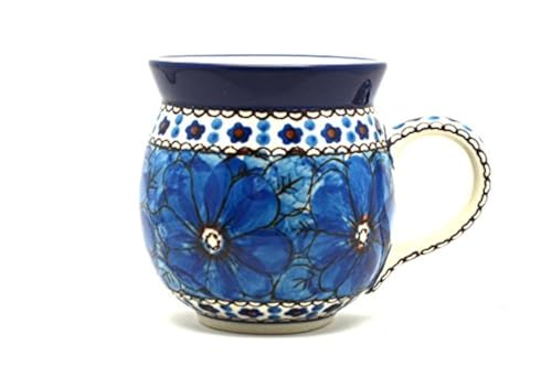 ポーランド陶器マグ - 11オンス バブル - Unikat Signature U408C