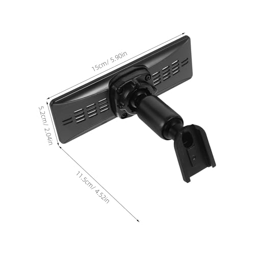 Espejo dashcam retrovisor de coche con cámara de placa trasera resistente ABS 2