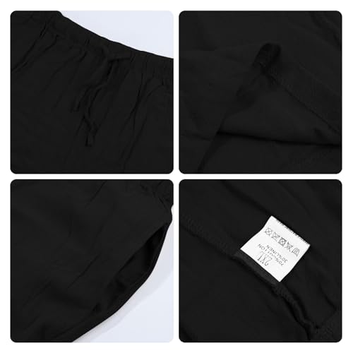 Pantalon en lin de qualité supérieure Risipu taille haute