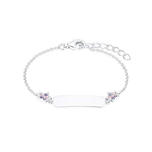 Preisvergleich Produktbild Prinzessin Lillifee Silber Kinder-Armband Stern 2027217