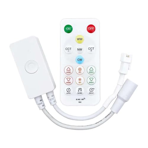 DC24V SP647E SPI 2CH CCT LED ���y�R���g���[���[�����\�ȐF���x�Ɩ��邳 ����