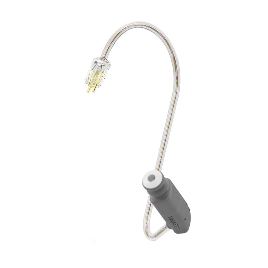 Widex EasyWear V1 Receiver Wire - Compatible with Widex Dream, Unique, Beyond, Evoke and Non-Rechargeable Moment Hearing Aids (Left Ear, Standard, Size 2)