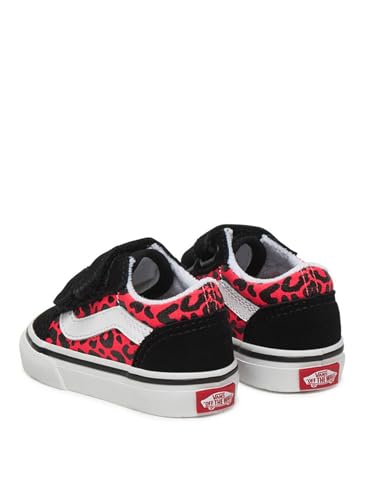 Vans Old Skool V baskets à scratch en toile noire pour le skate et le quotidien