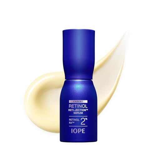 IOPE 公式 レチノール レチジェクションセラム 30ml 毛穴 ハリ コラーゲン スピキュール レチノール ナイアシンアミド 美容液 敏感肌 スキンケア 韓国コスメ フェイスセラム 低刺激の商品画像（Amazon）