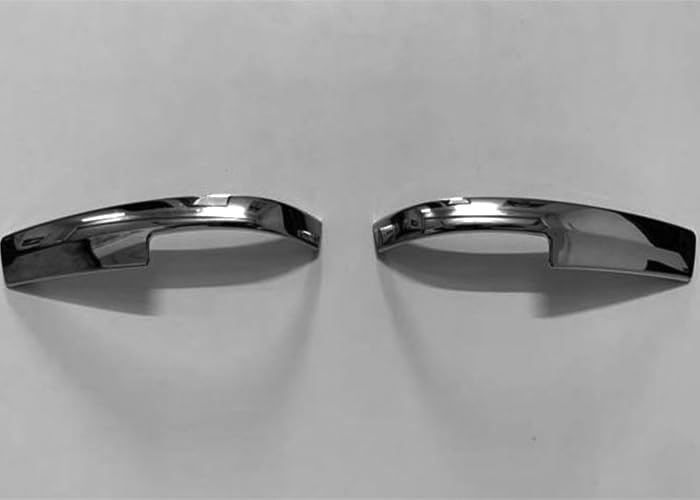 Automaze Chrome Side Mirror Cover Garnish Trim Compatible for Hyryder 23+ Models(Set of 2 Pc), Styling Car Accessories