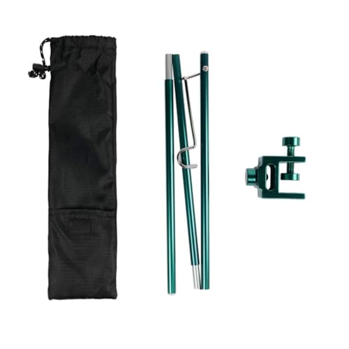 Klappbarer InfusionsstäNder Medical Liquid Hook Rack Aluminum Stand Infusionsständer für Zu Hause/Krankenhaus/Klinik, Portable Infusionsständer mit Praktische Verpackung (Dark Green)