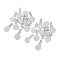 10 Paar Flügelschrauben Aus Edelstahl Für Drehspieß-grillgabeln, Universelle Grillrost-befestigung, Drehspieß-ersatzteile