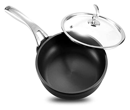 LCHJX Pan de Wok Pan de Tortilla de Tortilla/Bandeja de Huevo - Recubrimiento Antiadherente - Pan de rectángulo Pan Mini visión de sartén