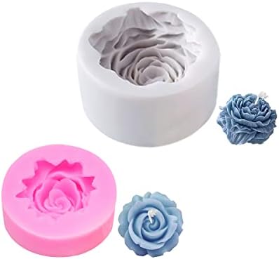 Stampi In Silicone Per Fiori E Succulente - 18 Pezzi | Per Resina, Cioccolato, Sapone E Decorazioni