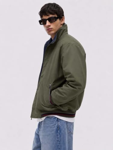Image of Lymio Men's Casual Bomber Jacket | Lightweight Polyester Windcheater | Full Sleeve Regular Fit Outdoor Jacket(1-J-04-06)